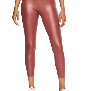 Nike Women’s One Rose Gold Metallic Leggings